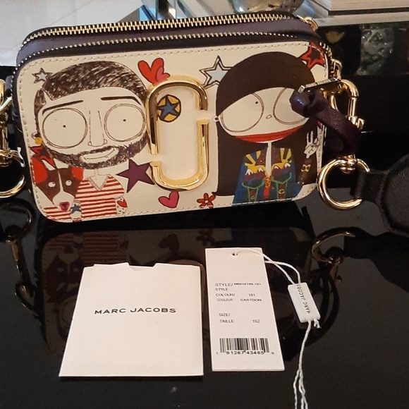 COPY - COPY - Andando Marc printed  snap bag - Picture 3 of 5